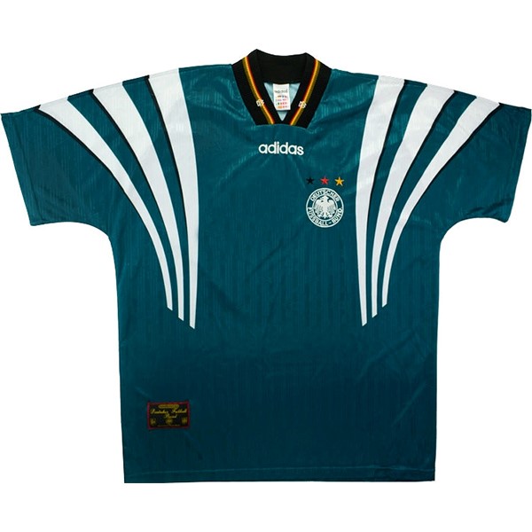 Tailandia Camiseta Alemania 2nd Retro 1996 Verde
